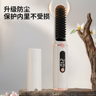 Cross-border new cable hair straightener portable mini straightener hair straightener negative ion does not hurt the power generation comb