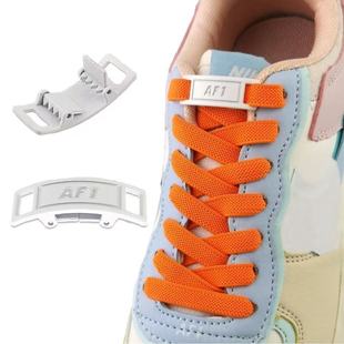 Lazy shoelace fixer men's and women's board shoes tie-free tie-free shoelace buckle fast put-on and take-off children do not need to tie shoelace rope