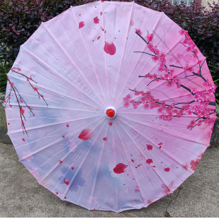 Human Fireworks Oil Paper Umbrella Dance Umbrella Performance Chinese Style Antique Umbrella New Chinese Style Umbrella Roof Umbrella Ceiling Decorative Umbrella