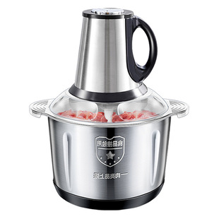 Meat grinder household commercial meat stuffing stainless steel multifunctional electric material machine garlic shredder stuffing machine