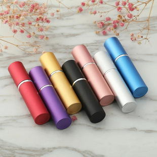 Алюминиевая трубка 5ML парфюмерная бутылка парфюмерная бутылка небольшой пробоотборный флакон духов съемный флакон духов внутренний вкладыш стеклянная бутылка