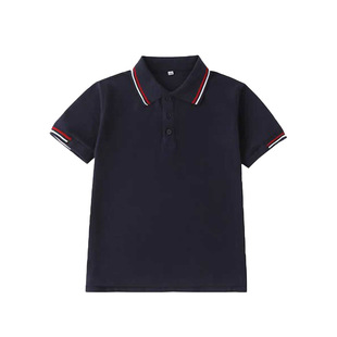Henan Experimental School Yingcai International Primary School Uniform Baseball Uniform Short-sleeved Long-sleeved Shirt