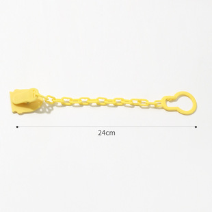 A generation of silicone nipple chain clip to appease multi-functional food grade silicone baby gum put off the rope to prevent the chain from falling off