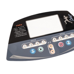 pvc face sticker PC button drum bag Film Face sticker PVC silk screen panel adhesive equipment button panel concave-convex printing