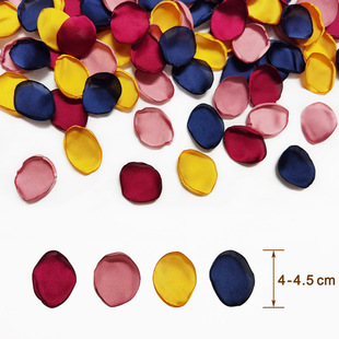 200 Piece Silk Petal Artificial Flower Wedding Channel Romantic Night Valentine Proposal Party Table Decor