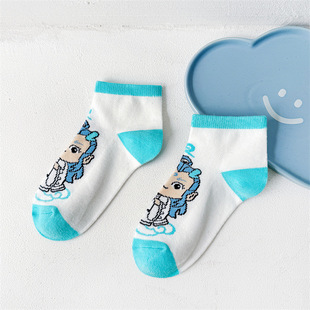 Which children's socks summer thin magic child sea cartoon cute that which Ao C my life by me