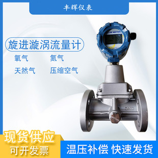 Integrated vortex precession flowmeter DN32 pipeline gas meter Exd explosion-proof