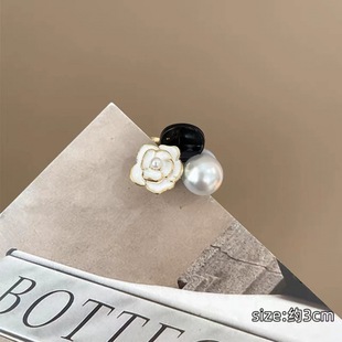 Заколка для волос French Pearl Camellia женский лоб кривая элегантная заколка для волос темперамента голова принцессы сломанная ручка для волос