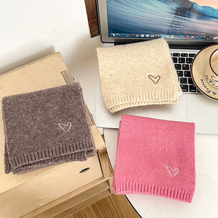 Autumn and Winter Children's Hat Scarf suit Baby Knitted Hat Wool Hat Boys' and Girls' Warm Ear Protection Cap Thickened