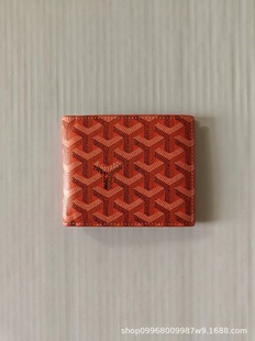 Goyaya goyard тиснит два сгиба для мужчин и женщин
