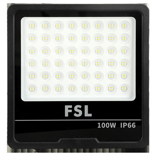 FSL Foshan Lighting LED Flood Light Outdoor Waterproof Flood Light IP66 Engineering Street Light Courtyard Lighting