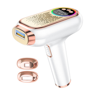 Hot selling cross-border portable men and women can use 9-speed multi-function laser skin rejuvenation acne removing strong pulse freezing point hair removal instrument
