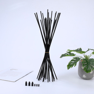 Cross-border toy cat stick accessories pipe PP plastic support rod hard plastic pipe hollow black rod pet supplies accessories