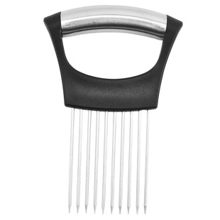 304 onion fork multifunctional onion needle fixed slicer pine meat needle kitchen gadget stainless steel onion plug