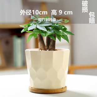 Wholesale a generation of single digit clearance pick-up flowerpot ceramic butterfly orchid tiger skin orchid flower turtle bamboo osmanthus flower pot