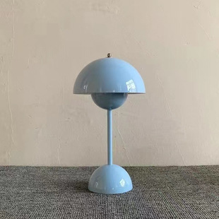 French Cream Style Ornaments Internet Celebrity Vertical Table Lamp Bedroom Bedside Kidsren's Room Living Room Sofa Mushroom Floor Lamp