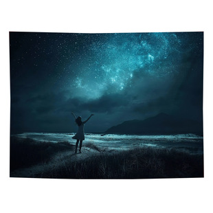 Nordic Modern Light Luxury Fashion Figure Big Background Cloth Bedside Bedroom Living Room Sofa Tapestry Wall Decoration Hanging Cloth