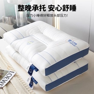 Latex Pillow Household Pair of Cervical Spine Pillow to Help Sleeping Sleeping Pillow Student Dormitory Memory Whole Head Core Single Person