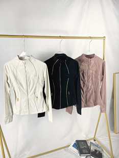 LU IUX Yoga Suit New SLEEK CITY Jacket Phnom Penh Women's Sports Jacket Long Sleeve Slim Fit Fitness