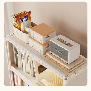 Bookshelf Home Robust and Durable Children's Book Storage Cabinet Floor-Standing Dormitory Student's Desk Multi-Layer Storage Rack
