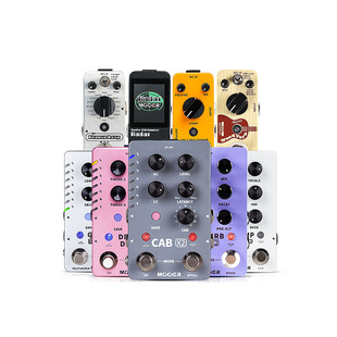 MOOER Magic Ear Electric Guitar Effector Loop Box Simulation Reverberation Single Drum Machine Accompaniment Loop
