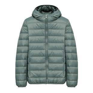 2021 Down Jacket Men's New Autumn and Winter Down Jacket Women's Short Lightweight Hooded Slim-fit Warm Fashion Jacket