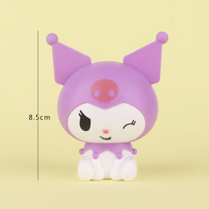 Net red kulomi cake decoration decoration plug-in Jade dog KT cat parchia dog birthday dessert table dress card