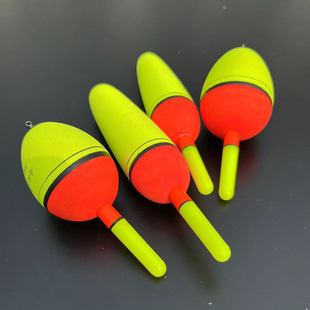 EVA Long round double-Optical Electronic Apollo float hanging float spring unloading large object floating fishing grass carp