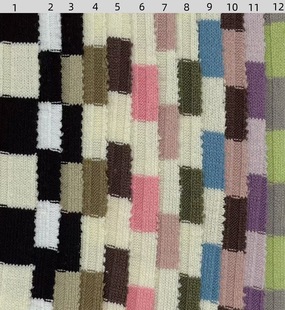 Spot Ribbed Striped Fabric, Cool Silk Cotton Stripesd Fabric, Autumn and Winter Men's and Women's Tops, Jackets and Clothing Fabrics