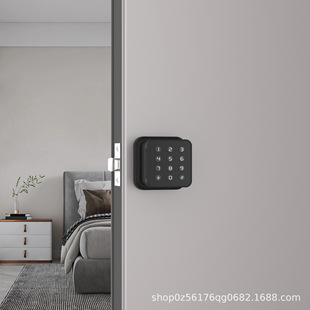 High shield/GOODUM smart door lock password swipe fingerprint lock indoor bedroom wooden door lock source manufacturer