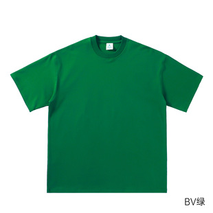 280g Small Collar American Pure Cotton Trendy T-Shirt