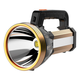 Highlight Portable Lamp Strong Light Flashlight Charging Super Bright Outdoor Lighting Household Portable Searchlight Patrol Miner's Lamp