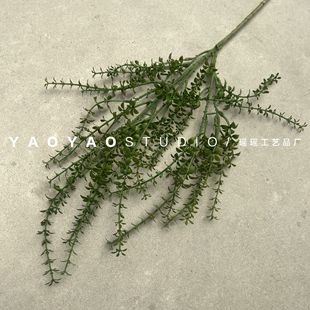 Green Department Artificial Flower System Wedding Leaf Material Wedding Flower Arrange Road Flower Drawing Wall Row High Artificial Flower Bamboo Peak