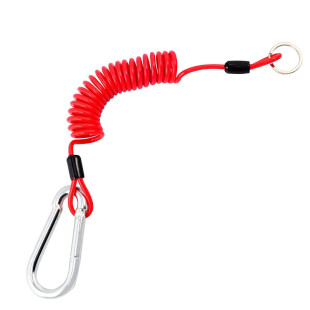 2025 new product 4FT split trailer cable, trailer brake safety cable spring towing cable