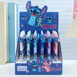A variety of primary school students moyi wipe pen cartoon high color value erasable pen 0.5m cute kapibala gel pen