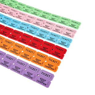 Cross-border Amazon Lottery Paper Game Tickets Lottery Chips Multicolor Game Lottery Tickets Wholesale