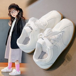 Girls' Desun sneaker 2025 Spring New Children's sneaker Fashion Boys Handsome White Shoes Casual Shoes