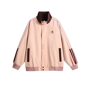 Jacket All-match Fashion Vintage Letter Embroidered Stitch Collar Jacket Men's Spring Loose All-match Casual Jacket Trendy