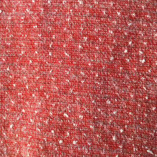 Junsheng Chanel style coarse woven twill fabric autumn and winter knitted jacquard fabric single-sided velvet fabric