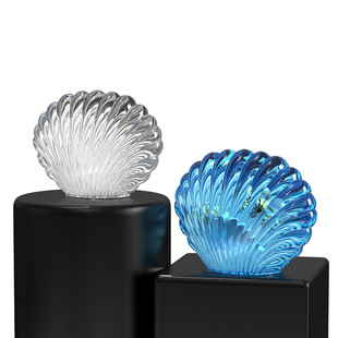 Poppy diy crystal drop resin mold fan shell table jewelry candle silicone mold source goods