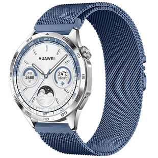 For Huawei GT5 PRO Watch Strap Magnetic Umbrella Buckle Milanese Steel Strap Watch Strap 22mm Universal