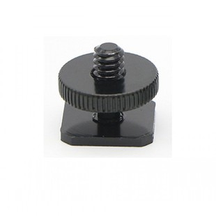 Single layer standard 1/4 screw screw hole turn camera hot shoe socket hot shoe screw connection camera hot shoe