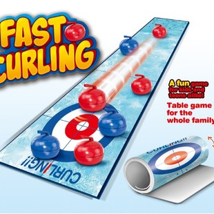 Aircraft Carrier Game Curling Game Push Warship Curling Countertop Game Parent-kids Interactive Children's Desktop Game