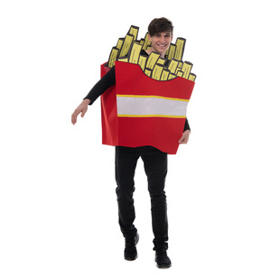 Factory in stock adult felt playing clothes school sports party French fries bar carnival atmosphere