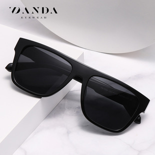 2023 new sunglasses men's European and American fashion street sunglasses ultra light TR7549 trend polarized sunglasses