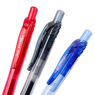 Япония Pentel pitong быстросохнущая гелевая ручка BLN105 Студенческая специальная кисть экзамен большая емкость нажимная ручка