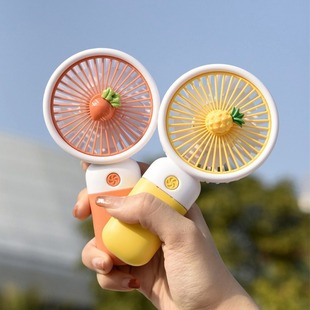 new hand-held small fan cartoon mini mute portable children's day gift usb fan small gift