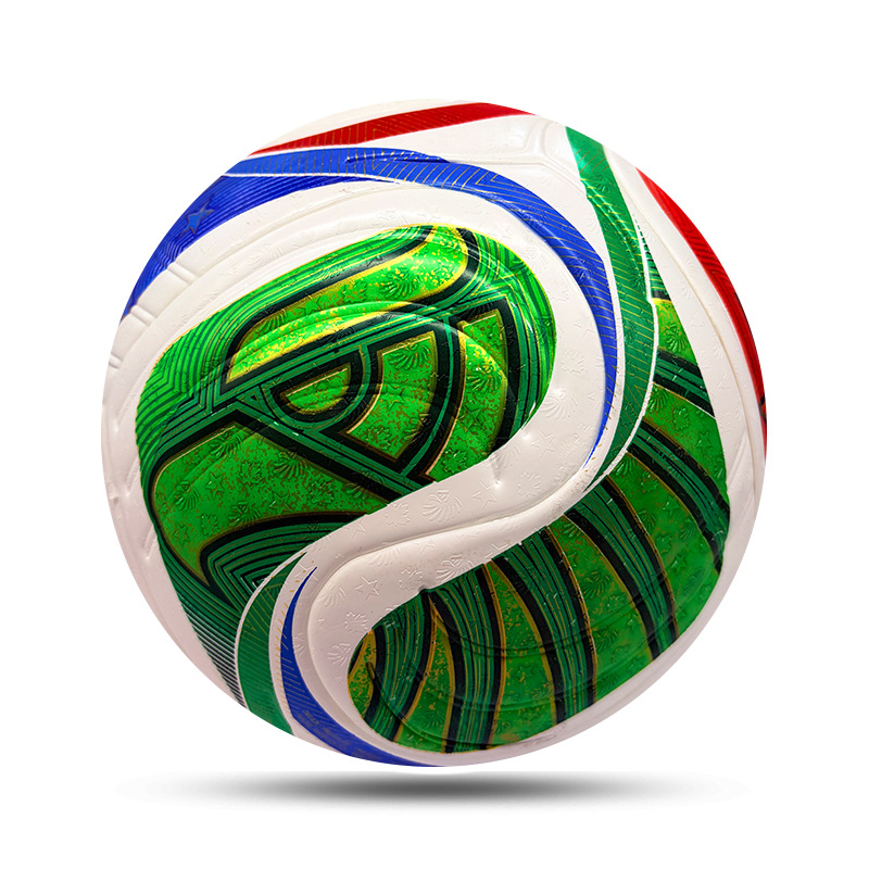 Tikuvchi futboli 5-raqam 4-raqam 3-raqam PVC o'yin to'pi