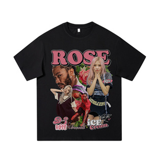 American T-shirt star Ross James Morant Curry printed short sleeve cotton Street half sleeve T-shirt wholesale