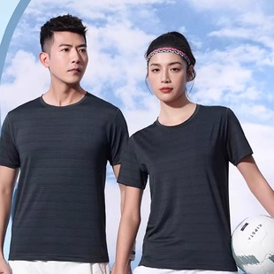 Ice Silk Quick-Drying T-Shirt Custom Printed Logo Work Clothes Summer Round Neck Short-Sleeved Outdoor Team Building Travel Cultural Shirt